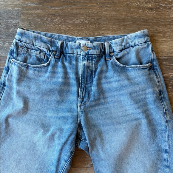 Good American THE WEEKENDER JEAN GGHNF235T Blue864 high rise loose leg sz 14/32 - Picture 4 of 11